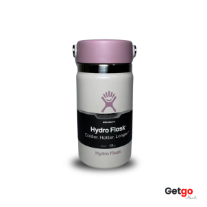 Micro Hydro with Flex Sip Mini Bottle 12 Oz (355ml) - Cream Pink